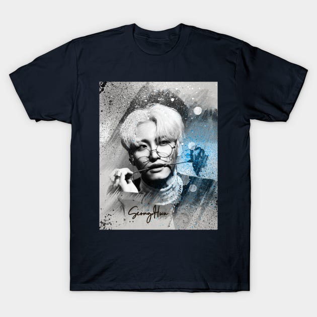 Ateez Seonghwa T-Shirt by GalleryArtField